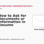 How to Ask for Documents or Information in Resume Email Conversation English