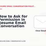 How to Ask for Permission in Resume Email Conversation English