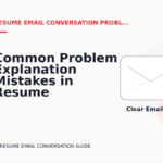 Common Problem Explanation Mistakes in Resume Email Conversation English