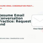 Resume Email Conversation Practice: Request and Reply Examples