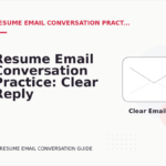 Resume Email Conversation Practice: Clear Reply Patterns