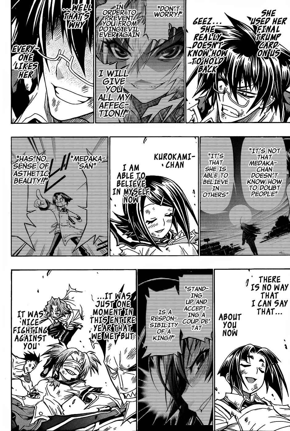 Medaka Box Chapter 188 Page 4