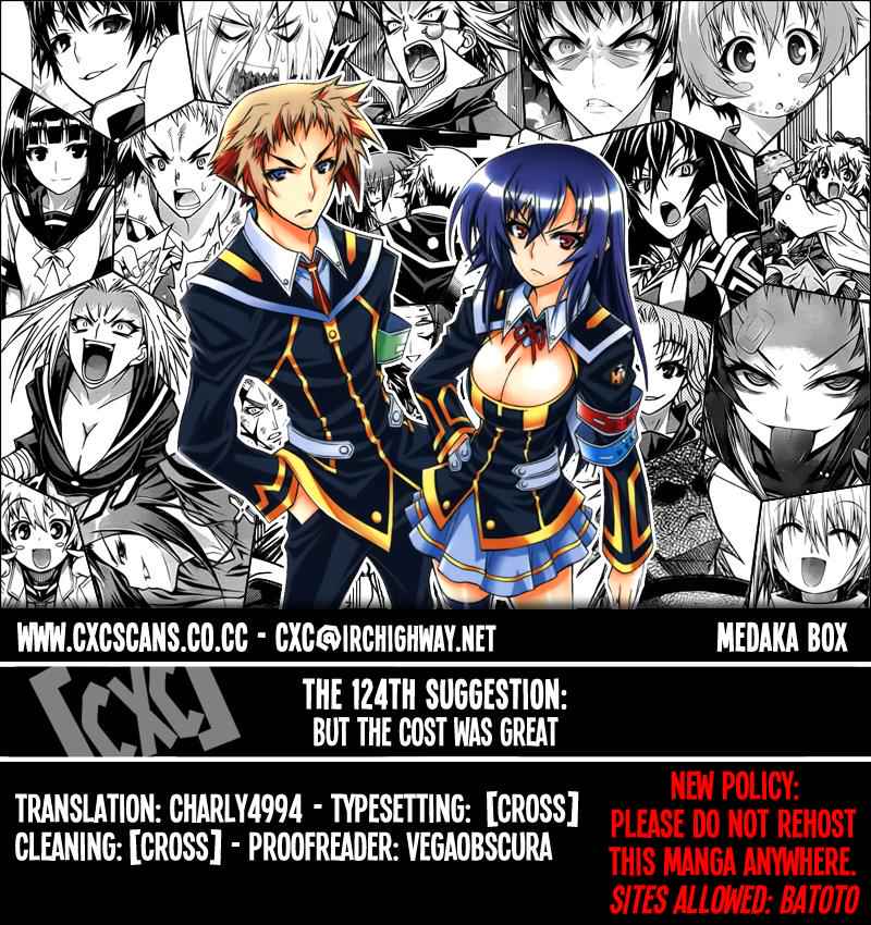 Medaka Box Chapter 124 Page 1