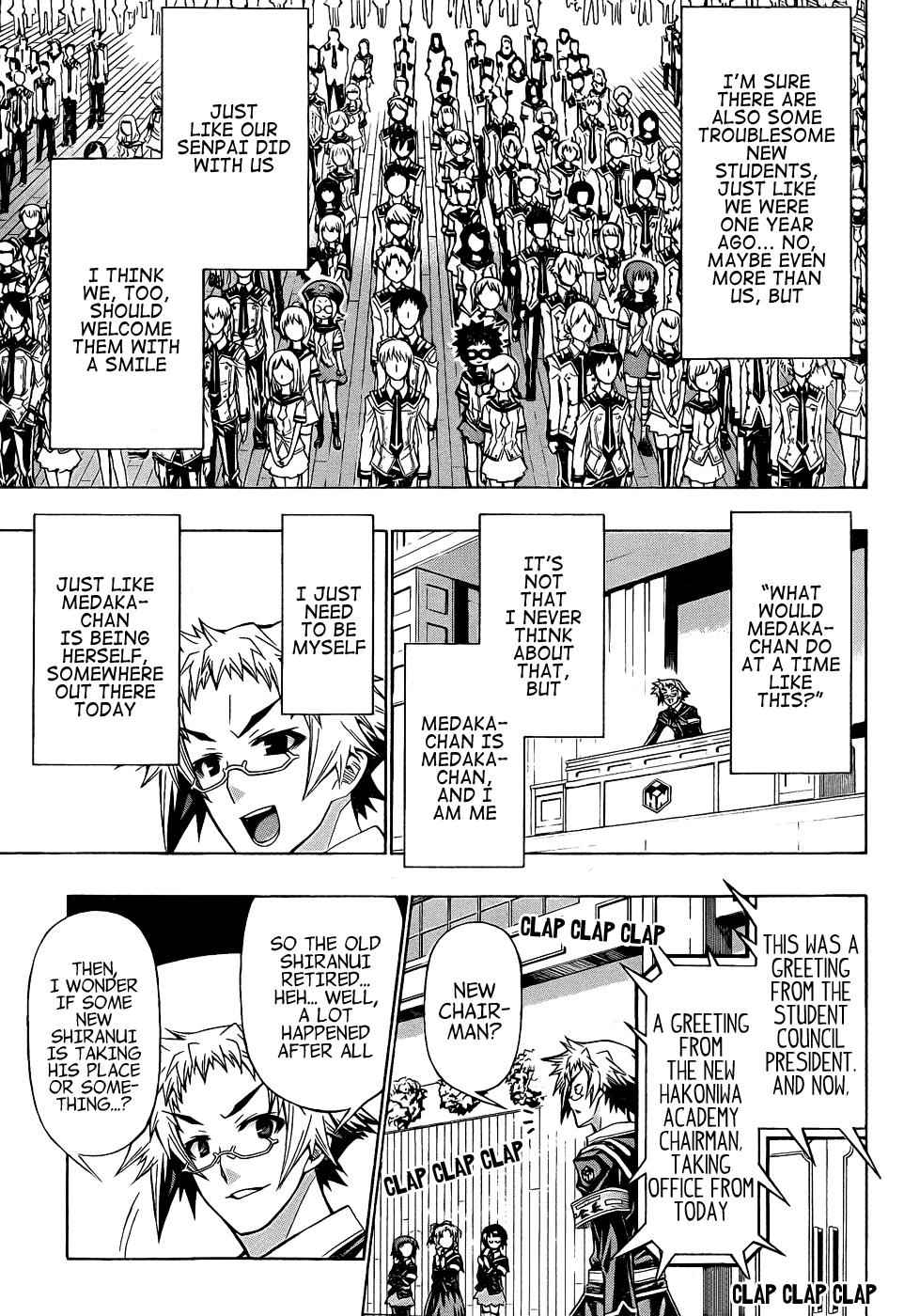Medaka Box Chapter 190 Page 9