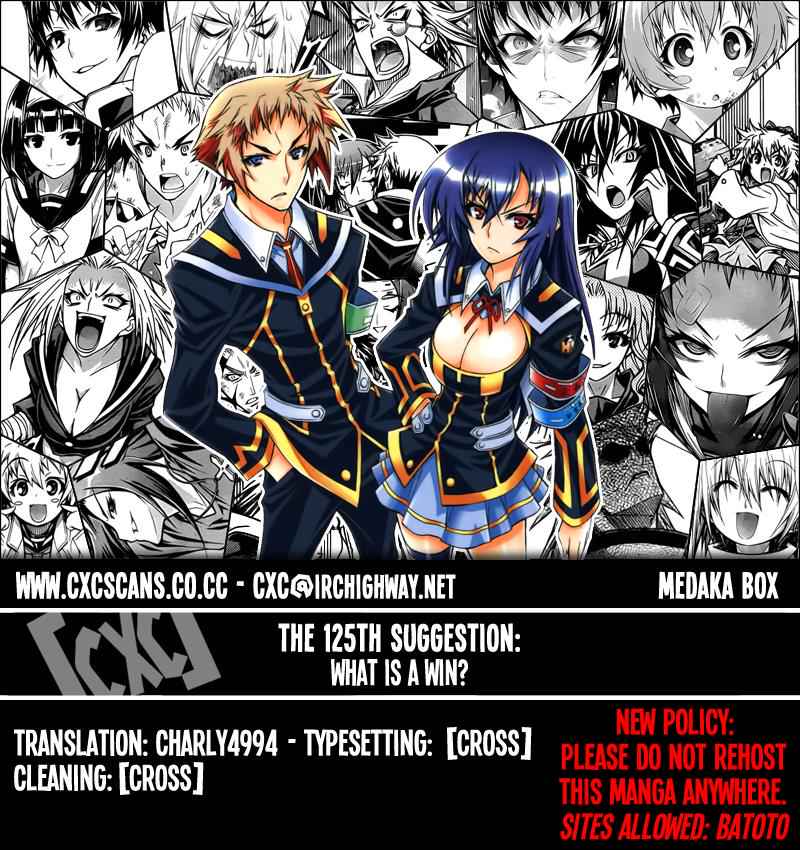Medaka Box Chapter 125 Page 1