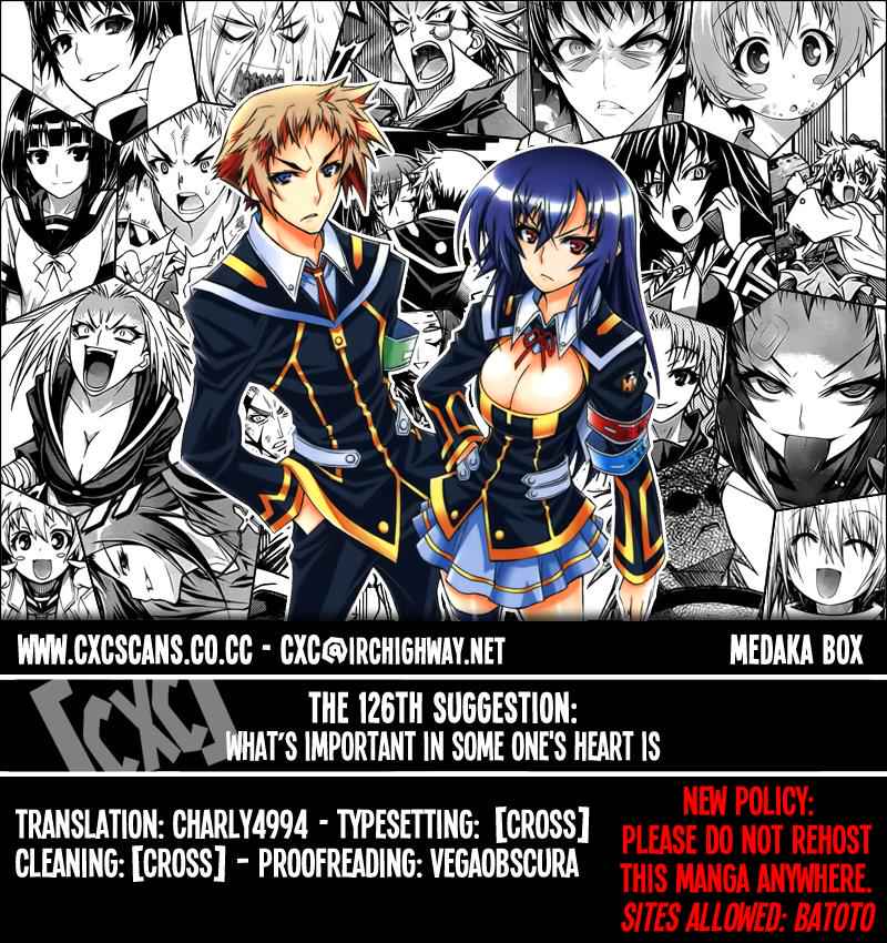 Medaka Box Chapter 126 Page 1