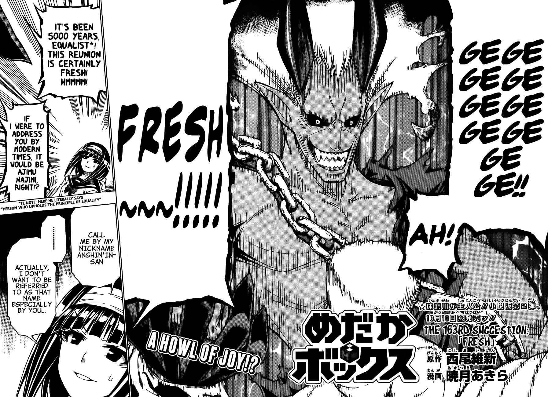 Medaka Box Chapter 163 Page 3