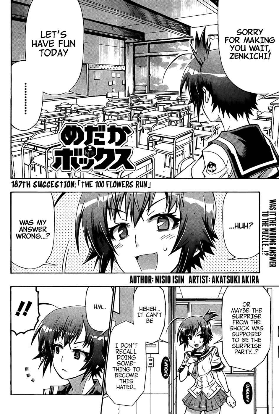 Medaka Box Chapter 187 Page 3