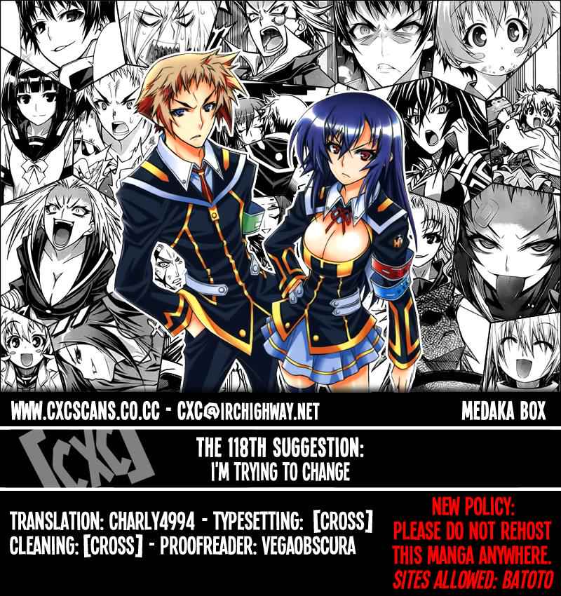 Medaka Box Chapter 118 Page 1