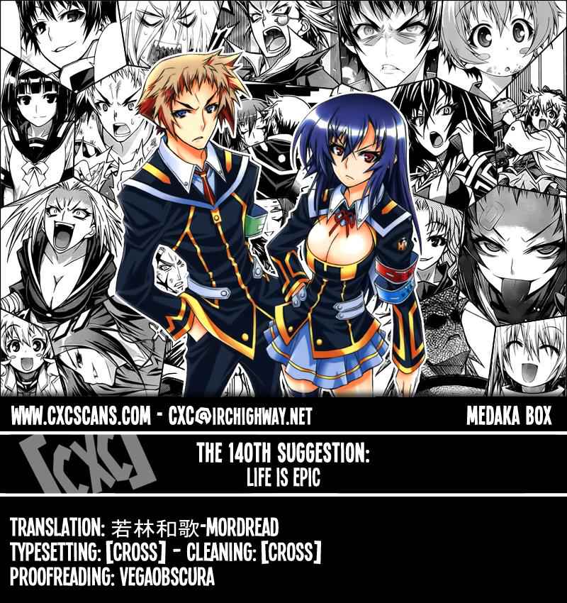 Medaka Box Chapter 140 Page 1