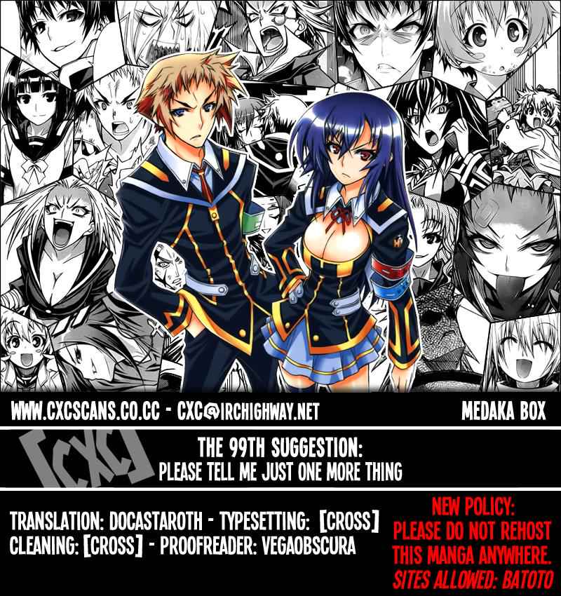 Medaka Box Chapter 99 Page 1