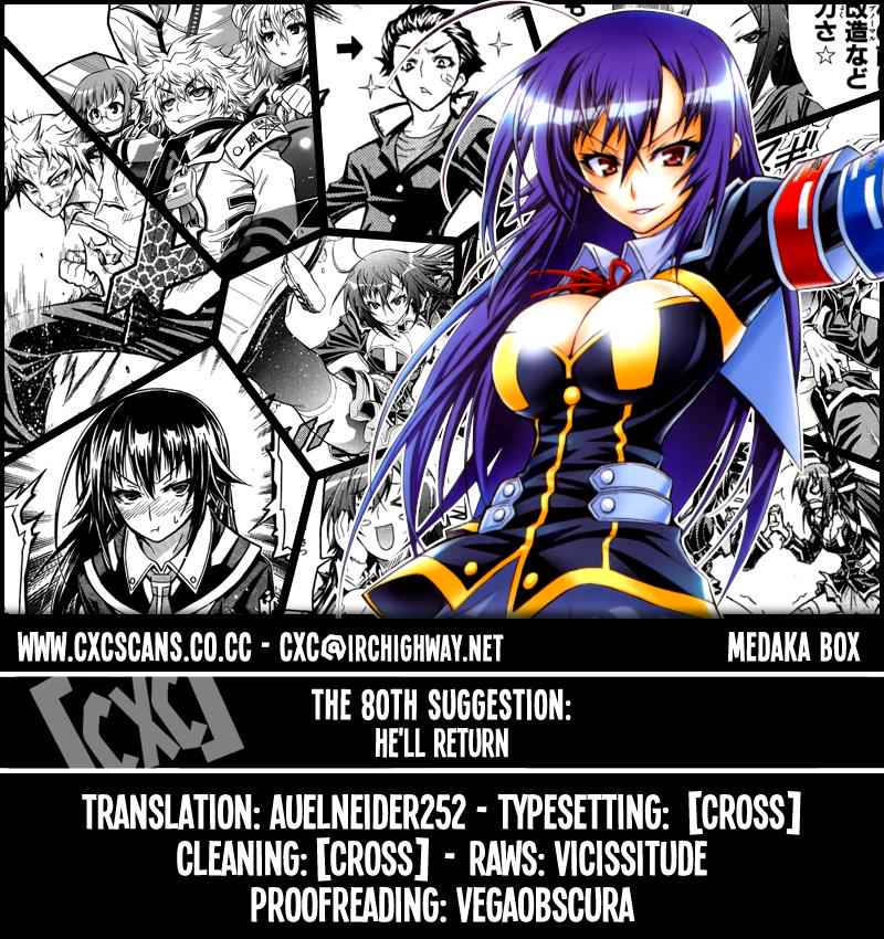 Medaka Box Chapter 80 Page 1