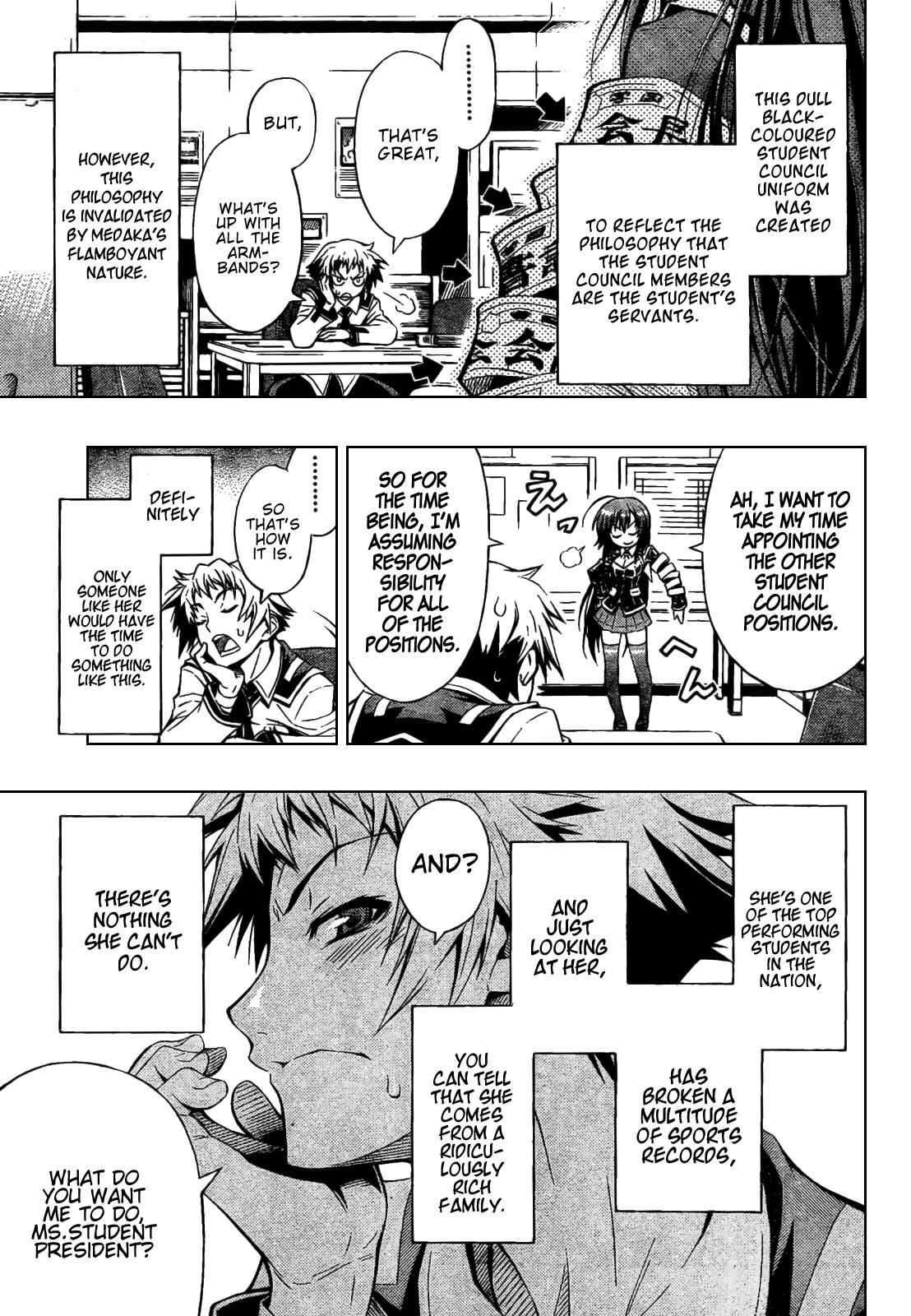 Medaka Box opening chapter Page 9