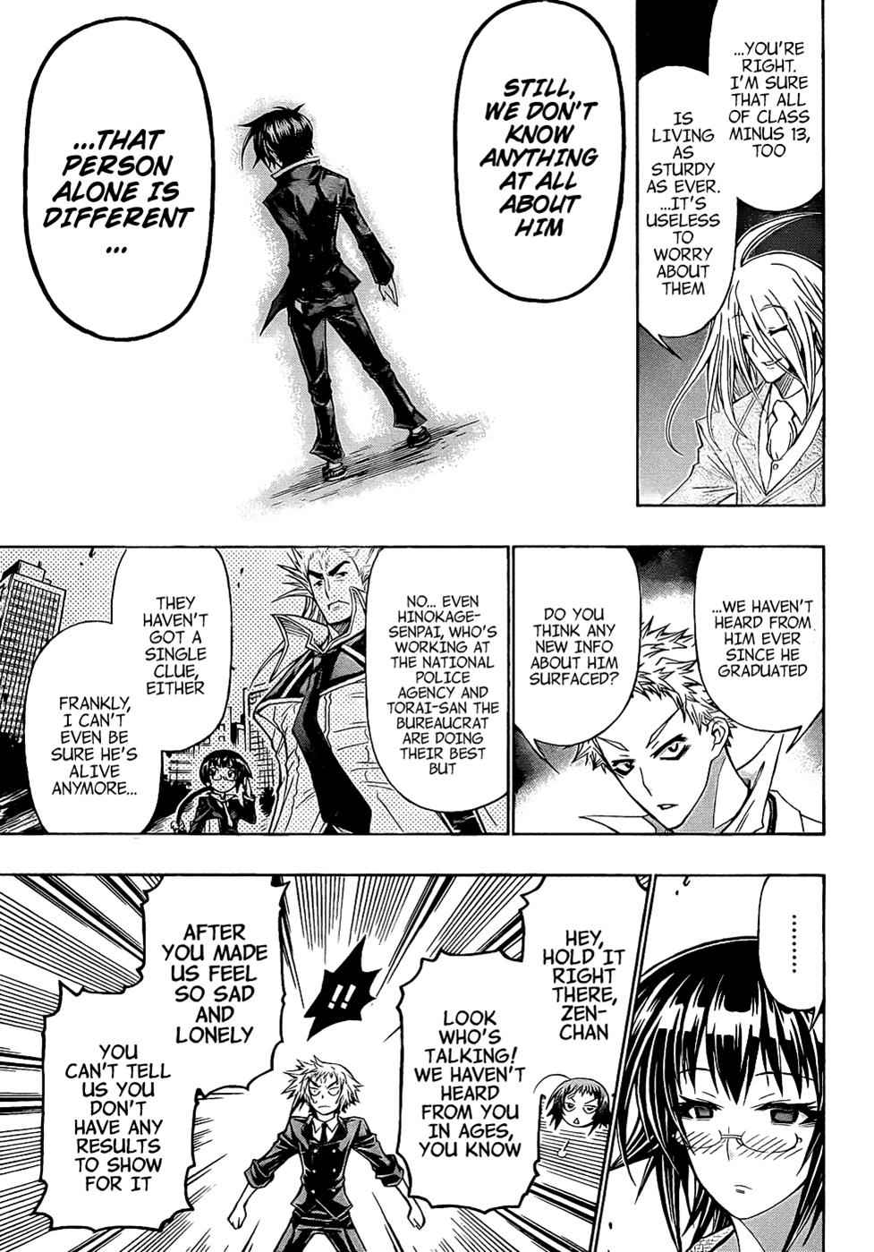 Medaka Box Chapter 191 Page 15